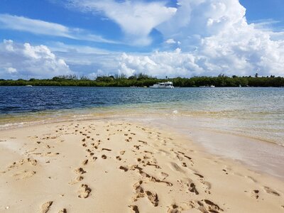 Sea travel tropical