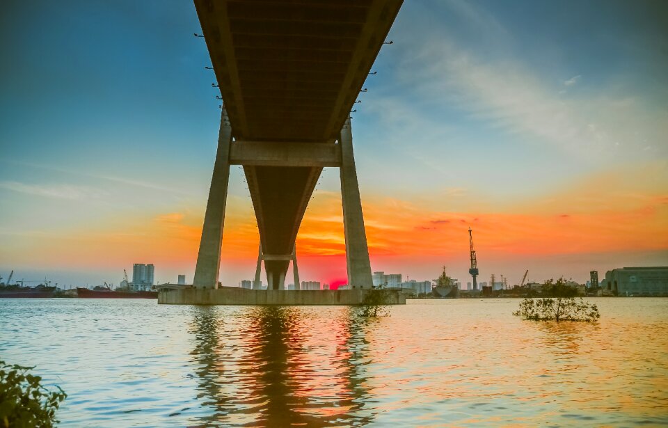 The bridge phu my wave