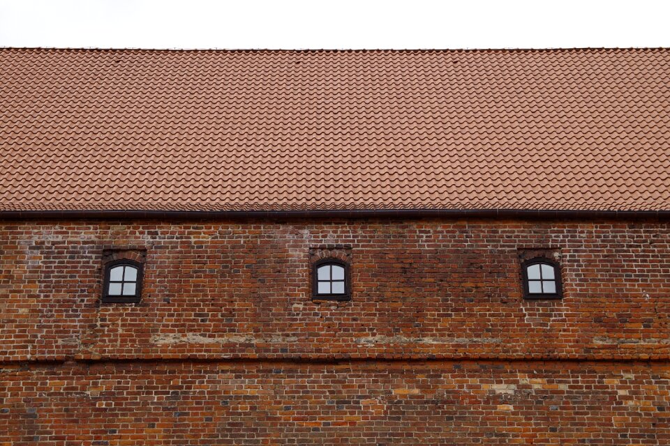 Brick castle the roof of the
