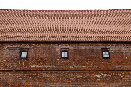 Brick castle the roof of the