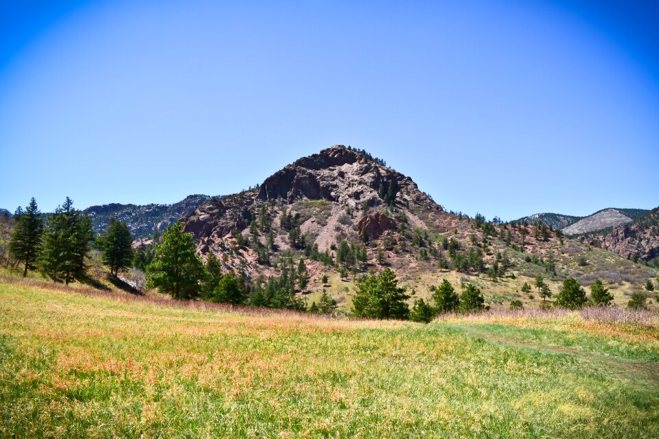 Landscape colorado mountains scenic photo