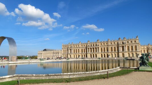 Basin versailles castle