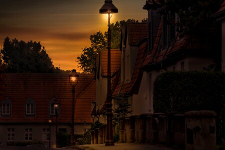 Schüngel mountain evening mood photo