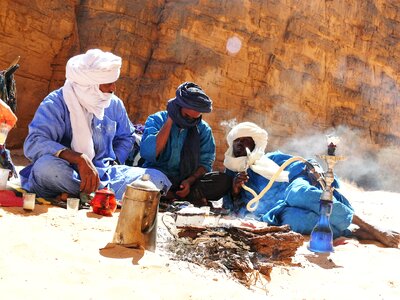 Libya touareg hookah