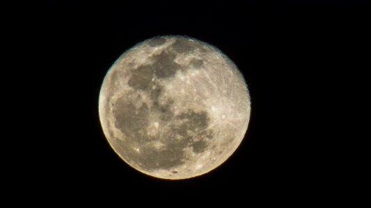 Full sky lunar photo