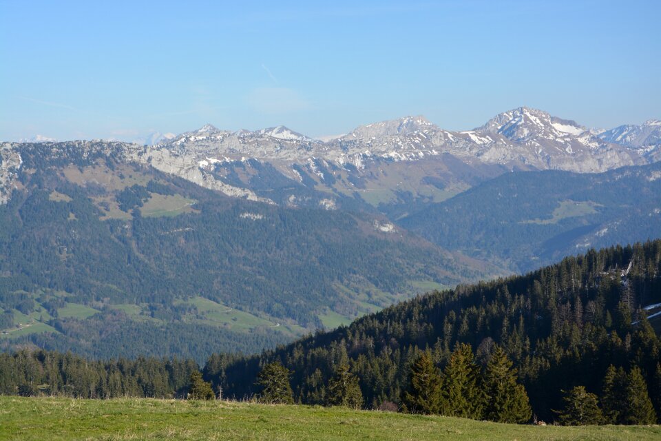 Mountainous alps tourism