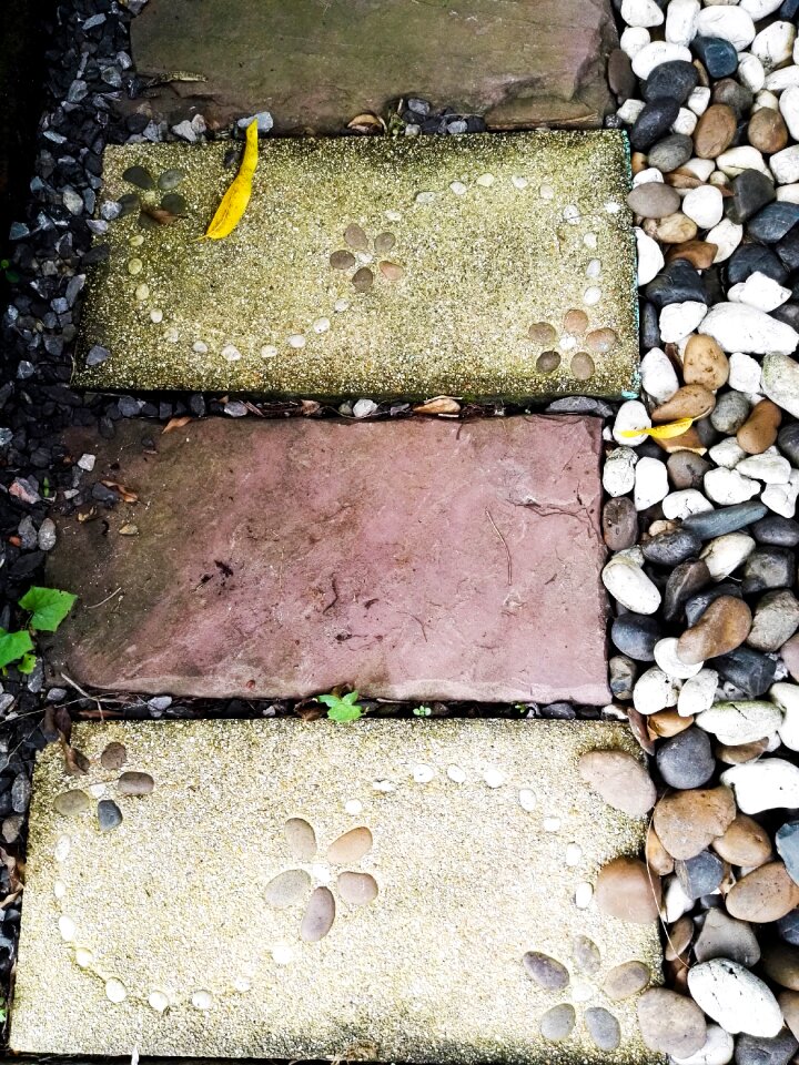 Outdoor stone house
