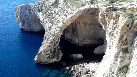 Islands mortar blue grotto