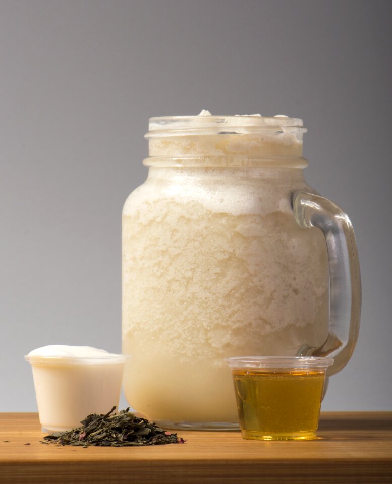Natural yogurt bless you drink