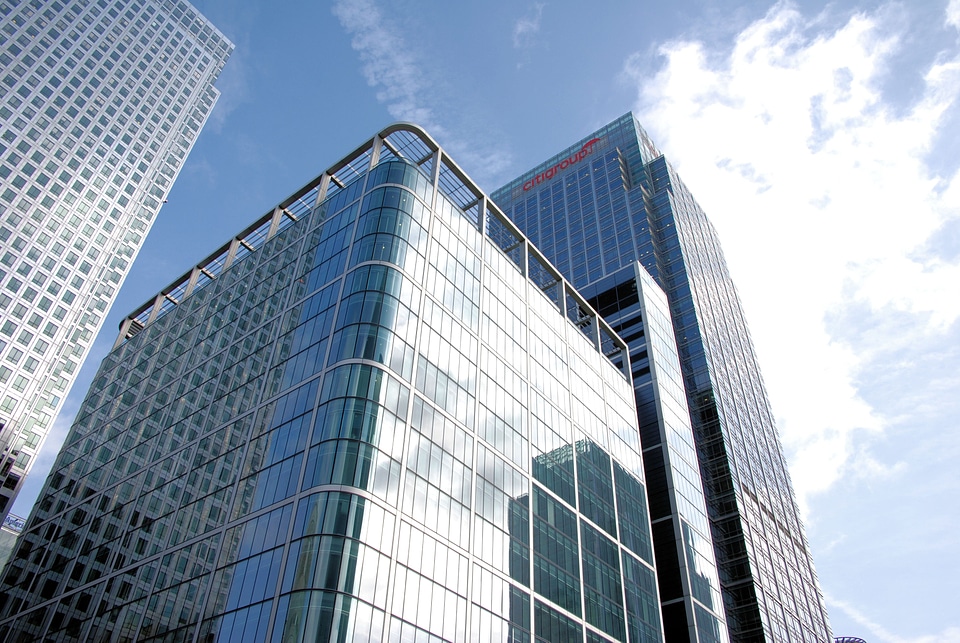 Offices business skyscraper