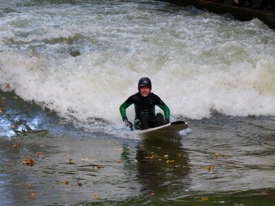 Surfer english garden bavaria