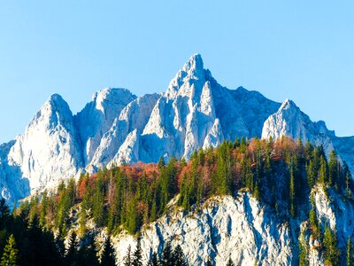 Rock mountains landscape