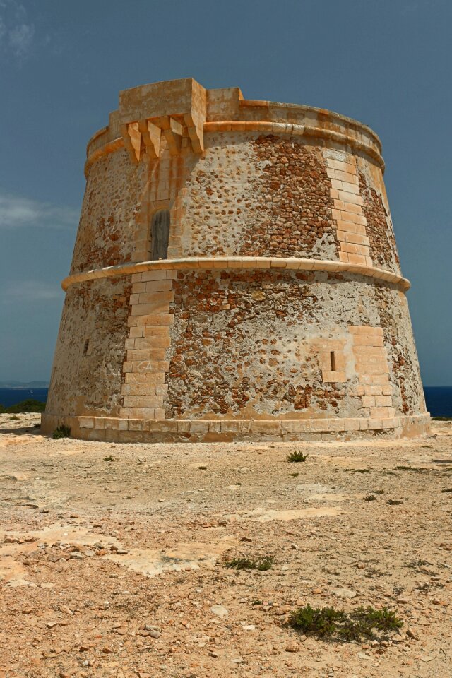 Tower guards formentera landscape
