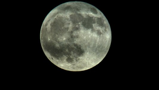 Full sky lunar photo