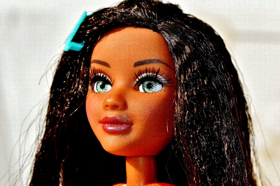 Children toys doll face toys