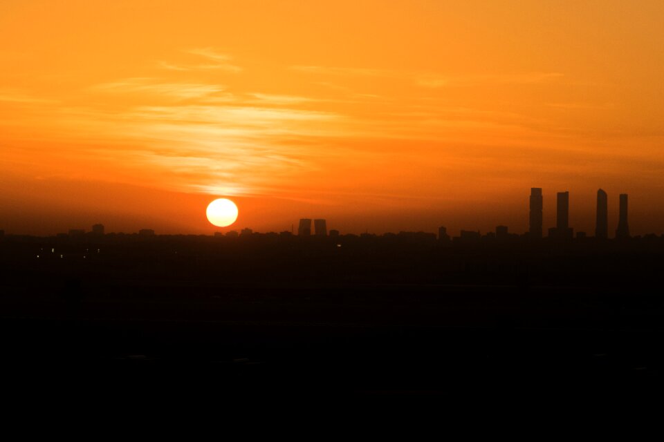 Landscape madrid backlight