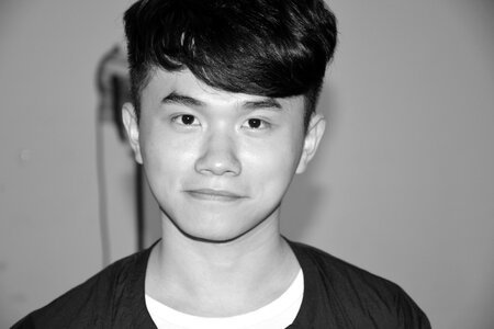 Avatar own black and white photograph