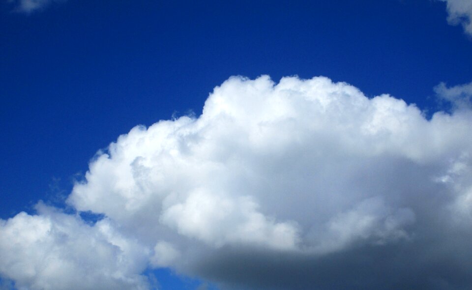 Weather cumulus clouds