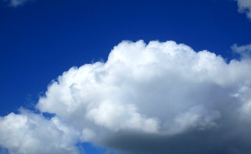 Weather cumulus clouds photo