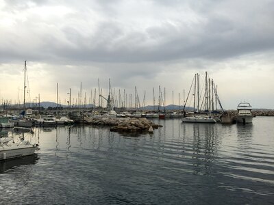 Boats france mediterranean sea photo