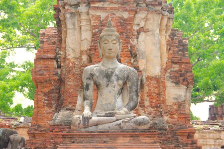 Buddhist faith thailand photo
