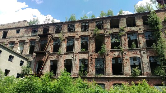 Old factory abandoned old buildings