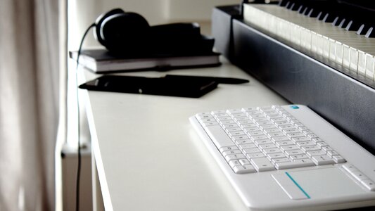 Computer keyboard computer office photo