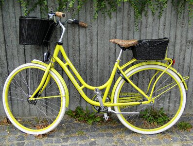 Means of transport yellow frame