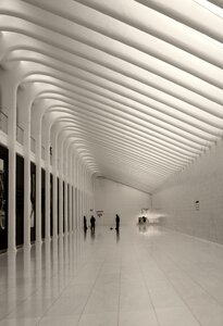 Architecture walkway underground photo