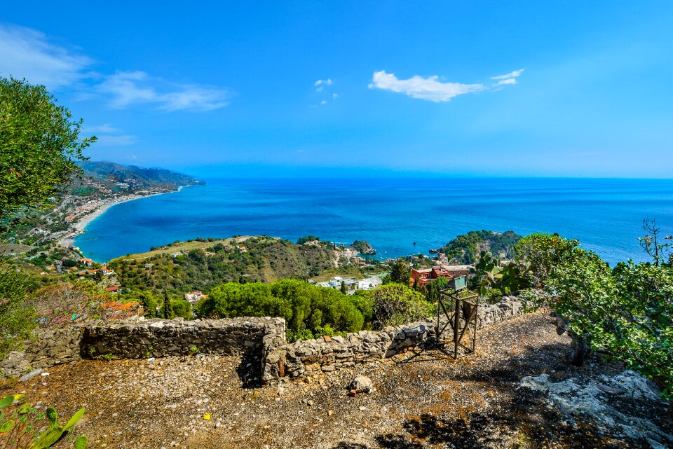 Italy taormina coast