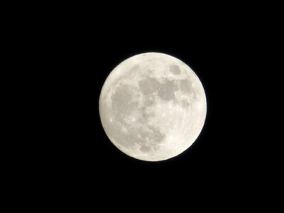 Night full moon night photograph