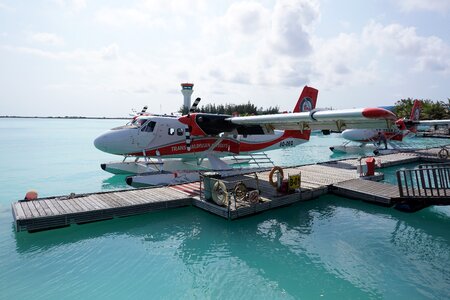 Maldivian airline photo