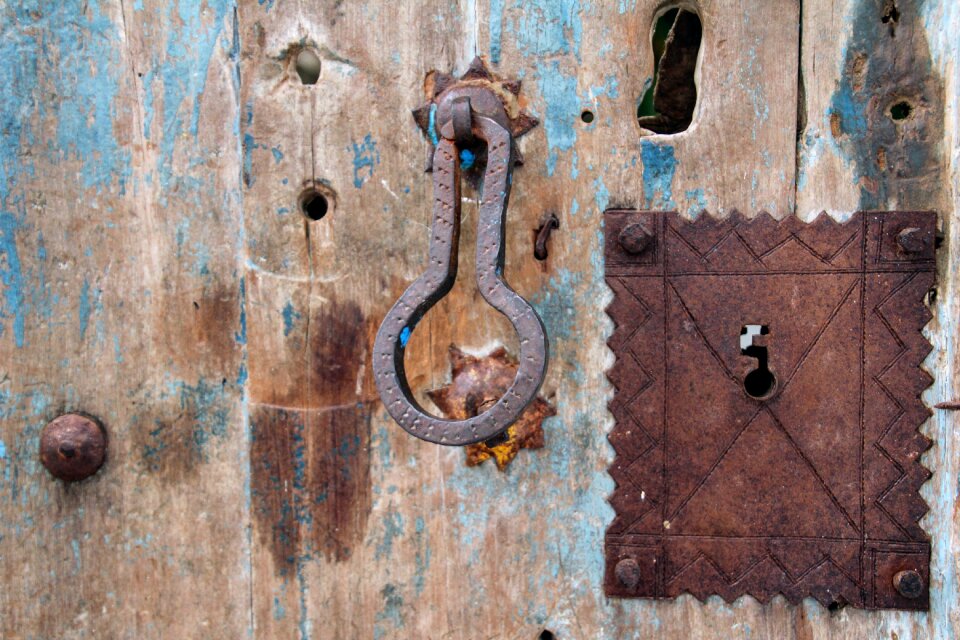 Input house entrance wrought iron