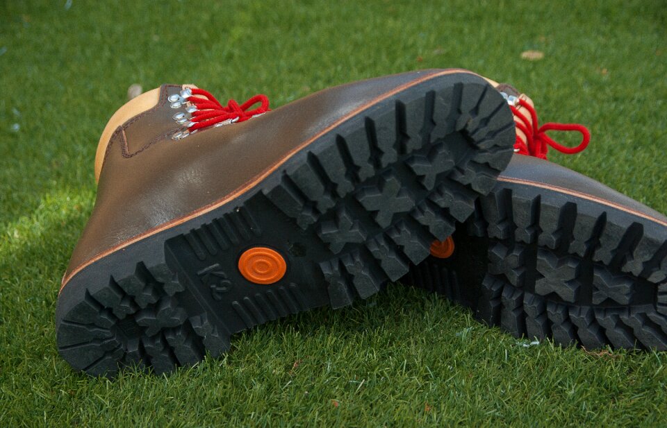 Shoes crampons hiking