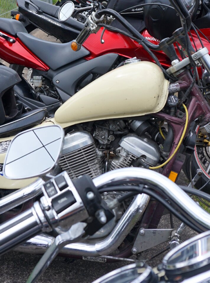 Two wheeled vehicle motorcycling joy of life