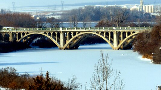 Snow landscape outdoor photo