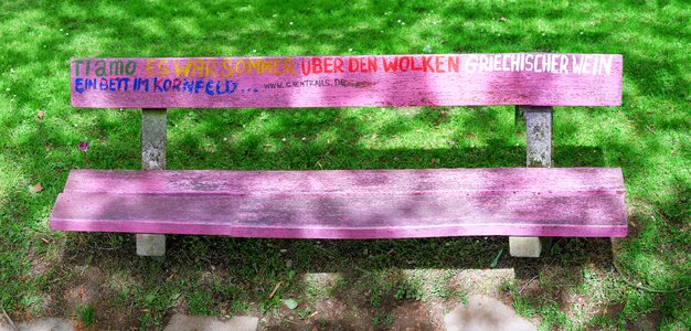 Graffiti pink german