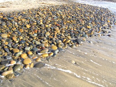 Gravel outdoor landscape