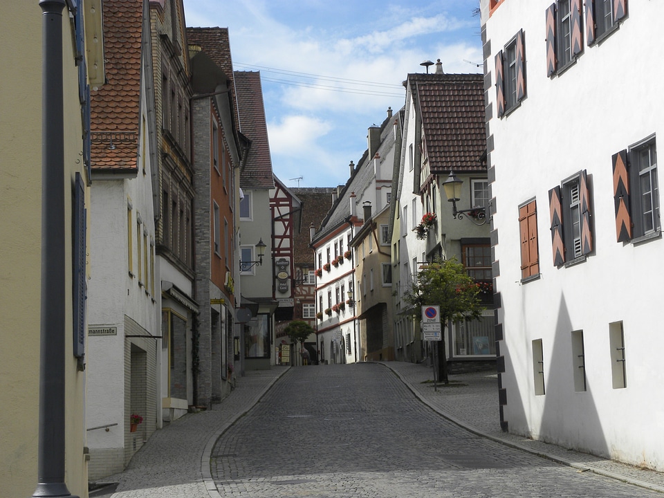 Timber framed building historically old house