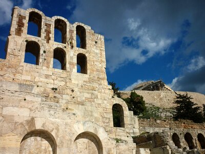 Athens ruins dyonisos photo