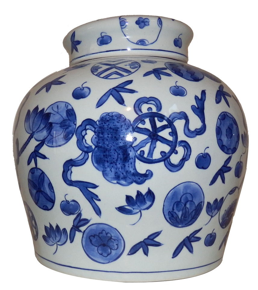 Chinese vase pottery artwork