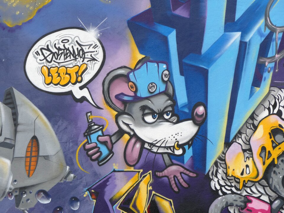 Art hauswand painting
