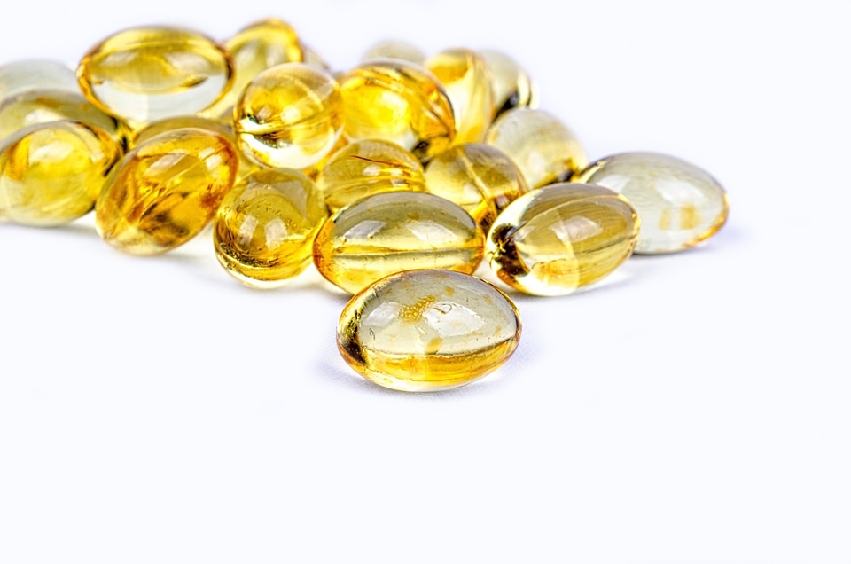 Herbal medicine isolated white cod liver oil