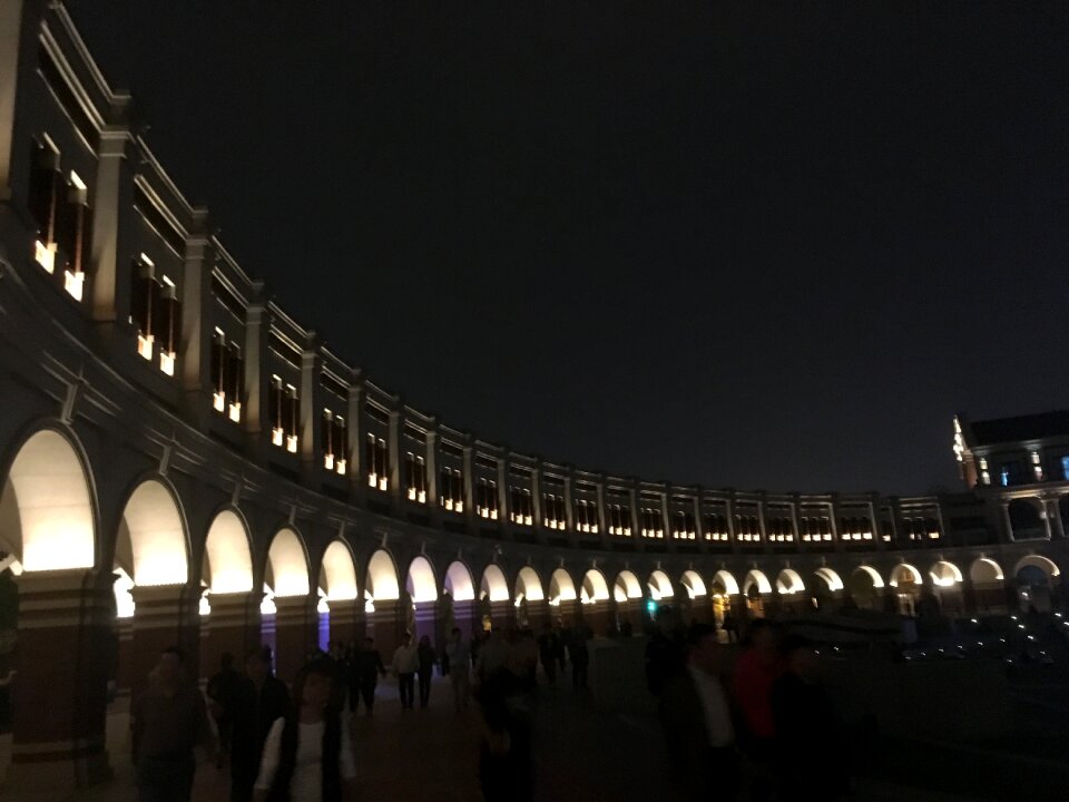 The night tianjin light