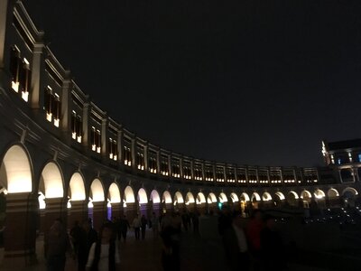 The night tianjin light