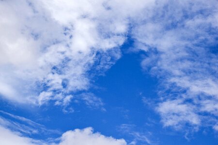 Blue sky blue sky clouds weather photo