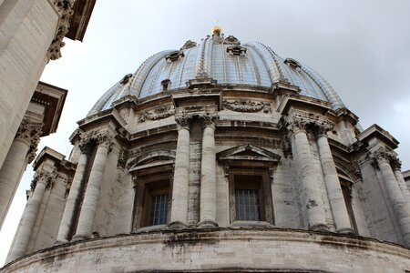 Rome saint pierre dome photo