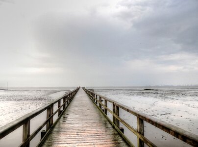 Coast sand north sea photo