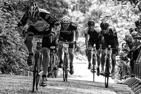 Hill climb effort competition
