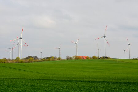 Nature windräder mecklenburg photo